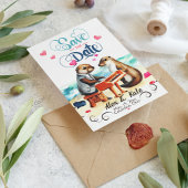 おもしろいカップル結婚の セーブザデート