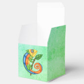 おもしろいカトリザードリーフブライトカラーズブルーグリーン フェイバーボックス (オープン)