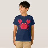 おもしろいカニ Tシャツ (正面フル)