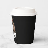 おもしろいカピバラだぜ 紙コップ (左)