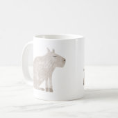 おもしろいカピバラ コーヒーマグカップ (正面左)
