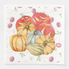 おもしろいカボチャとリンゴ秋シーズン