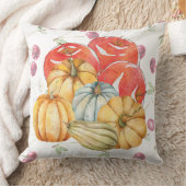 おもしろいカボチャとリンゴ秋シーズン クッション (ブランケット)