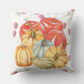 おもしろいカボチャとリンゴ秋シーズン クッション (裏面)