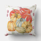 おもしろいカボチャとリンゴ秋シーズン クッション (正面)