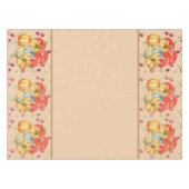 おもしろいカボチャとリンゴ秋シーズン テーブルクロス (正面(横))