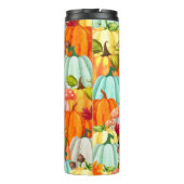 おもしろいカボチャのキノコと紅葉 タンブラー (裏面)