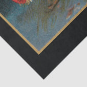 おもしろいカボチャ人走々のハロウィーンの魔女 薄葉紙 (詳細)