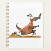 おもしろいカモメ予測できな走ン動物 プランナー手帳 (正面)