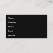 おもしろいカラフルが来る前に雇ってくれ 名刺 (裏面)