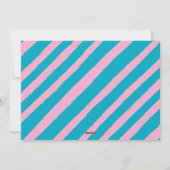 おもしろいカラフルでスピリッツが輝くフォトクリスマス シーズンカード (裏面)