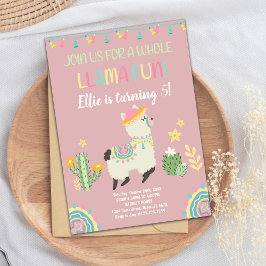 おもしろいカラフルとフィエスタパーティーカー子供へドまたはティー 招待状