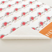 おもしろいカラフルの休日モダンのクリスマス シェルパブランケット (3/4)