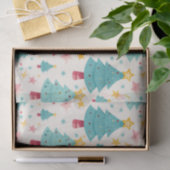 おもしろいカラフルの木 薄葉紙 (ギフト)