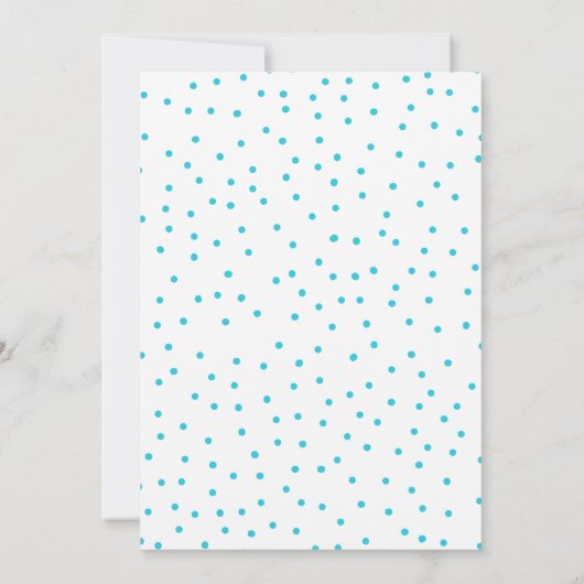 おもしろいカラフルの誕生日パーティーへの招待 招待状 (裏面)