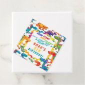 おもしろいカラフルをテーマにした恐竜ダニ フェイバータグ (インサイチュ)