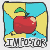 おもしろいカラフルインポスターシール シール (正面)