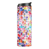 おもしろいカラフルカラー絵を描ブロッツキッズ タンブラー (回転左)