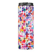 おもしろいカラフルカラー絵を描ブロッツキッズ タンブラー (裏面)