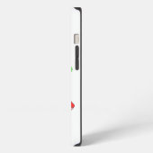 おもしろいカラフルキノコ iPhoneケース (左側面)