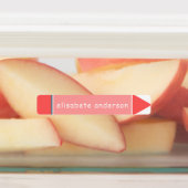 おもしろいカラフルクレヨン名前をカスタムするラベル防水 ラベル (貼付)