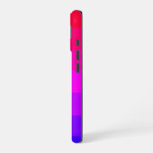 おもしろいカラフルグラデーション勾配 iPhone 16ケース (左側面)