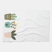 おもしろいカラフルサボテン キッチンタオル (横)