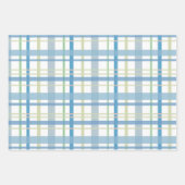 おもしろいカラフルパターンラッピング紙セット ラッピングペーパーシート (正面2)