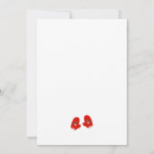 おもしろいカラフルパーティの招待状 招待状 (裏面)