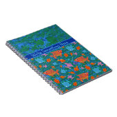 おもしろいカラフルフィッシュインザシーカスタムノート ノートブック (右側)