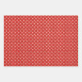 おもしろいカラフルフェスティバルパーティー列ライトパターン ラッピングペーパーシート (正面2)