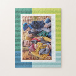 おもしろいカラフルフレーム1枚の写真水平 ジグソーパズル