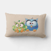 おもしろいカラフルフール腰枕 ランバークッション (裏面)