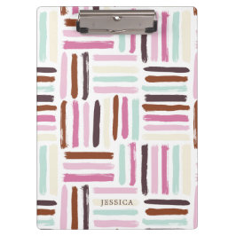 おもしろいカラフルブラシストローク クリップボード