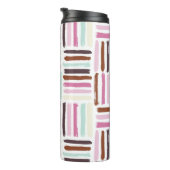 おもしろいカラフルブラシストローク タンブラー (回転右)