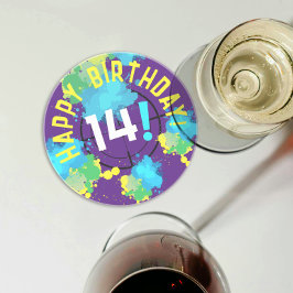 おもしろいカラフルペイントボールターゲット（ばちゃばちゃ）跳ねるガンターゲット コースター