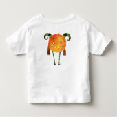 おもしろいカラフルマイリトルモンスターは2歳 トドラーTシャツ (裏面)