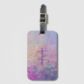 おもしろいカラフルラゲージタグ ラゲッジタグ (正面縦)