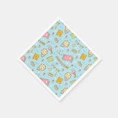 おもしろいカラフルラマダーン&イードパーティー スタンダードカクテルナプキン (角)