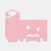 おもしろいカラフルレインボー誕生日お願いボックス フェイバーボックス (折り畳みなし)