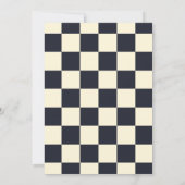 おもしろいカラフルレトロ50sボーリング誕生日パーティー 招待状 (裏面)