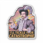 おもしろいカラフル引用文 シール (正面)