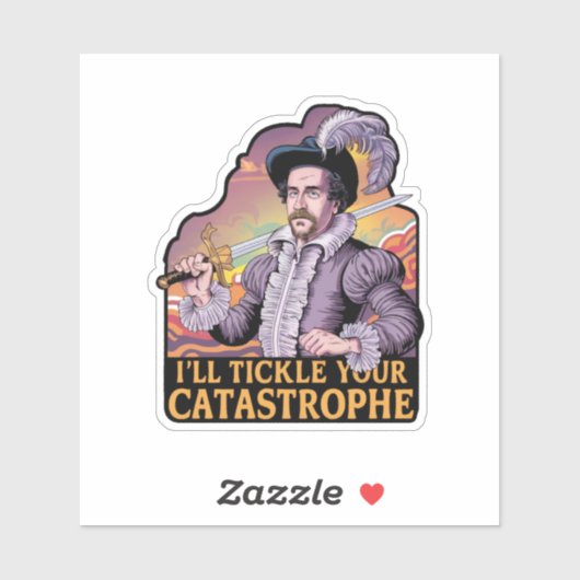 おもしろいカラフル引用文 シール (シート)