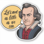 おもしろいカラフル引用文 シール (正面)