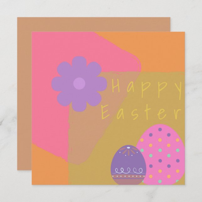 おもしろいカラフル抽象芸術カスタム文字 (正面/裏面)