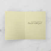 おもしろいカラフル抽象芸術モダンレッドハッピーバースデー カード (内部)