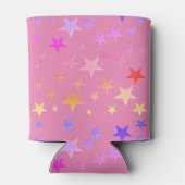 おもしろいカラフル星 缶クーラー (裏面)
