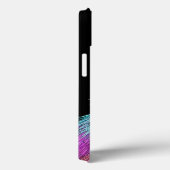 おもしろいカラフル猫パーソナライズされた Case-Mate iPhoneケース (裏面 / 右)