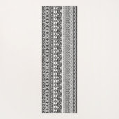 おもしろいカラフル白黒逆編集可能 ヨガマット (裏面)