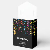 おもしろいカラフル紙吹雪リボン フェイバーボックス (オープン)